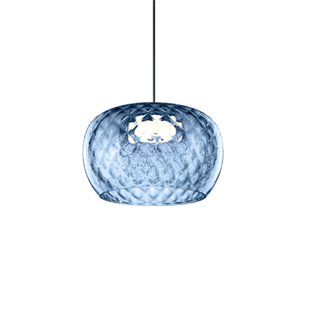 Wever & Ducré+WETRO 3.0 LED 12W 530lm 1800K-2850K CRI>90, hämardatav phase-cut, rippvalgusti, blue diamond