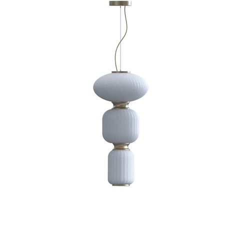 Robin+Whiteberries Trio LED 14W 1000lm 3000K CRI>90, rippvalgusti, kuldne