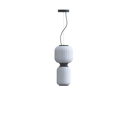 Robin+Whiteberry Echo LED 10W 600lm 3000K CRI>90, rippvalgusti, matt must