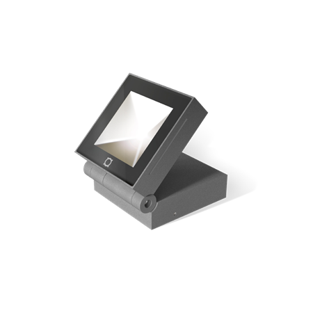 Wever & Ducré+X-BEAM 1.0 LED 24.6W 1680lm 3000K UGR<10 110°, IP65, hämardatav phase-cut, välisvalgusti, hall
