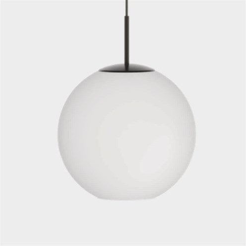 Lucis+Polaris ZKC PE LED 16,2W 2272lm + 23,2W 3640lm 3000K CRI>90, hämardatav DALI, rippvalgusti, matt must
