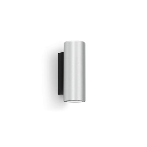 Lombardo+Ago Applique LED 5W 497lm 3000K 40°, hämardatav phase-cut, IP66, välisvalgusti, anodeeritud hall