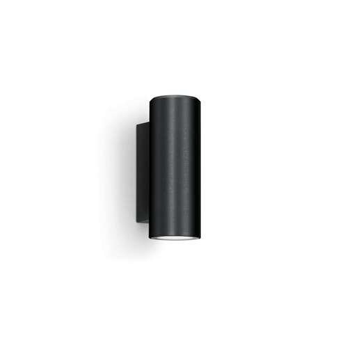 Lombardo+Ago Applique LED 5W 497lm 3000K 40°, hämardatav phase-cut, IP66, välisvalgusti, anodeeritud must