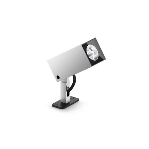 Lombardo+Ago Q Garden Power LED 10W 933lm 3000K 40°, hämardatav phase-cut, IP66, välisvalgusti, anodeeritud hall
