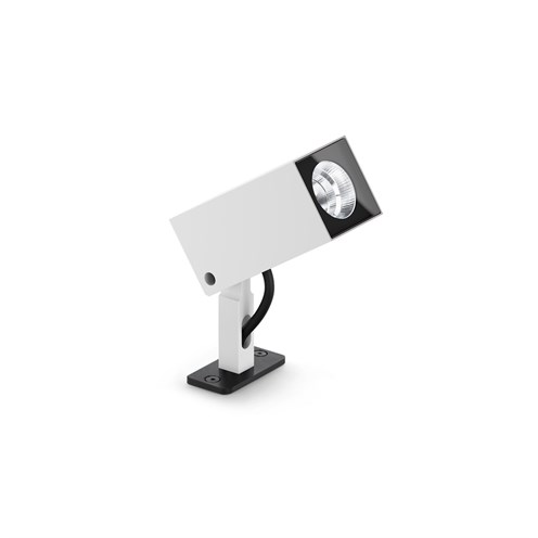 Lombardo+Ago Q Garden Power LED 10W 933lm 3000K 40°, hämardatav phase-cut, IP66, välisvalgusti, valge