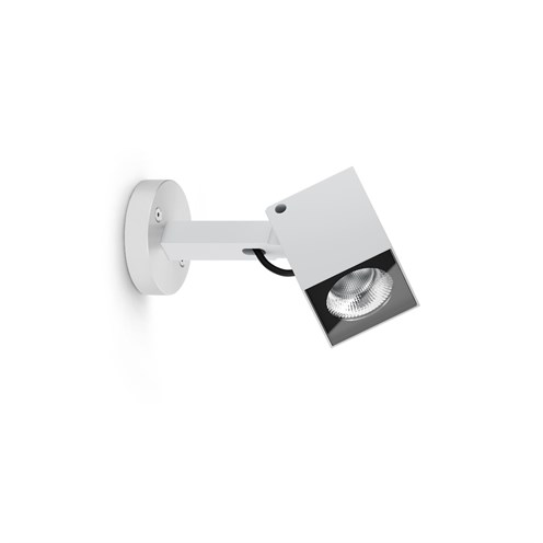 Lombardo+Ago Q Plus Wall LED 20W 1560lm 3000K 40°, hämardatav phase-cut, IP66, välisvalgusti, valge
