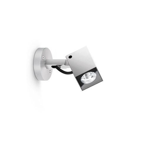 Lombardo+Ago Q Wall LED 6W 568lm 3000K 40°, hämardatav phase-cut, IP66, välisvalgusti, anodeeritud hall