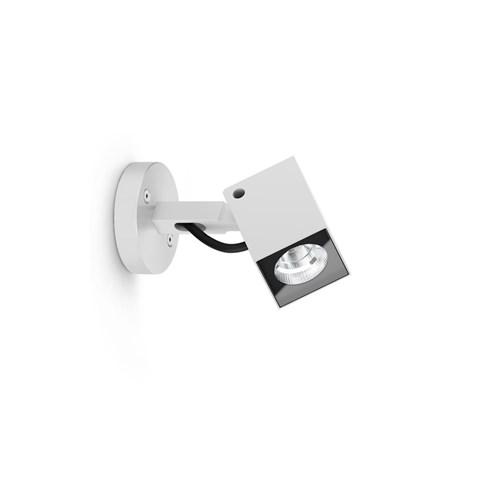 Lombardo+Ago Q Wall LED 6W 568lm 3000K 40°, hämardatav phase-cut, IP66, välisvalgusti, valge