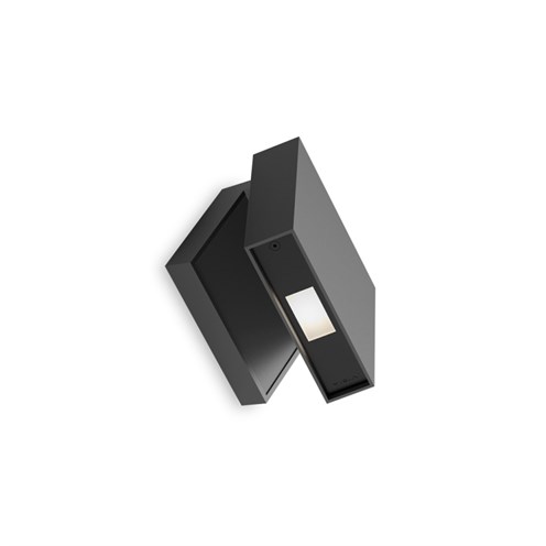 Vibia+Alpha LED 2,1W 199lm 2700K CRI>90, seinavalgusti, must