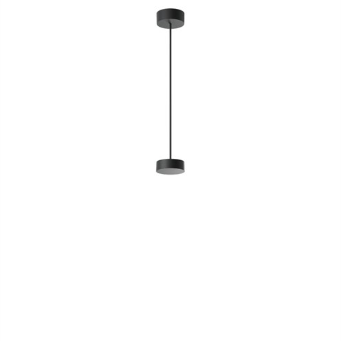 Wästberg+ALTO SUSPENDED W164S2 LED 37W 3990lm 2700K CRI>90, hämardatav Push/DALI, üles valgusega rippvalgusti, must