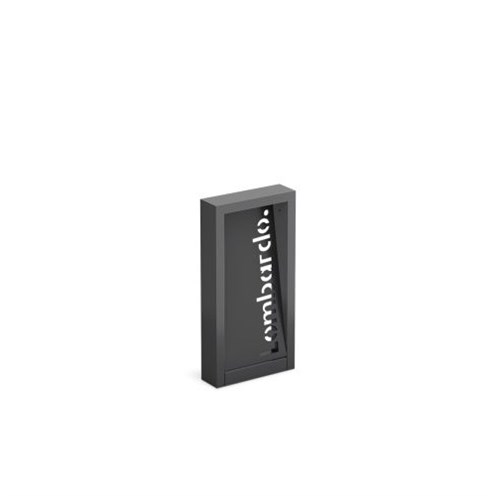 Lombardo+Arke Full 400 Code LED 6,5W 350lm 2700K CRI>90, hämardatav phase-cut, IP66, välisvalgusti, tumehall