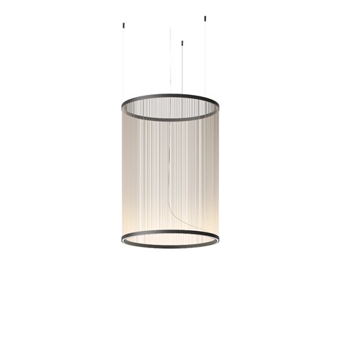 Vibia+Array Ø83x113 LED 50W 6050lm 2700K CRI>90, hämardatav Push/DALI, rippvalgusti, beež (NCS S 2005-Y50R)