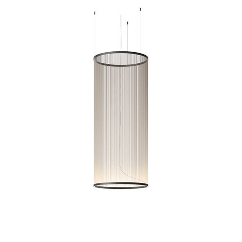 Vibia+Array Ø83x193 LED 50W 6050lm 2700K CRI>90, hämardatav Push/DALI, rippvalgusti, beež (NCS S 2005-Y50R)