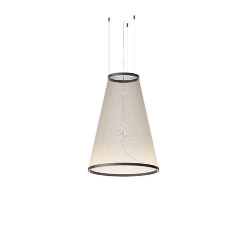 Vibia+Array Ø83x110 LED 50W 6050lm 2700K CRI>90, hämardatav Push/DALI, rippvalgusti, beež (NCS S 2005-Y50R)