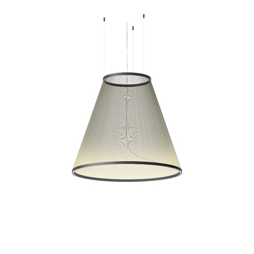 Vibia+Array Ø124x107 LED 76W 9196lm 2700K CRI>90, hämardatav Push/DALI, rippvalgusti, roheline (NCS S 4005-G80Y)