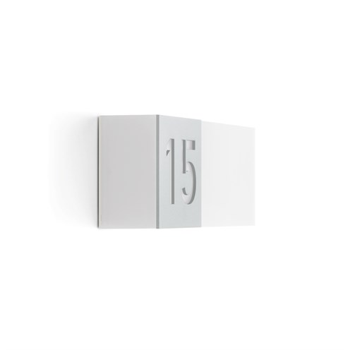 Lombardo+Art 100 Code LED 10W 484lm 3000K, IP66, välisvalgusti, alumiinium