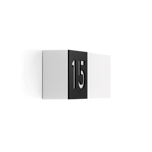 Lombardo+Art 100 Code LED 10W 484lm 3000K, IP66, välisvalgusti, must