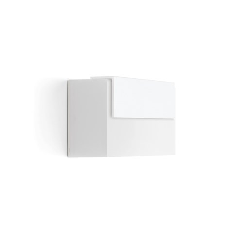 Lombardo+Art 100 Top LED 10W 484lm 3000K, IP66, välisvalgusti, valge