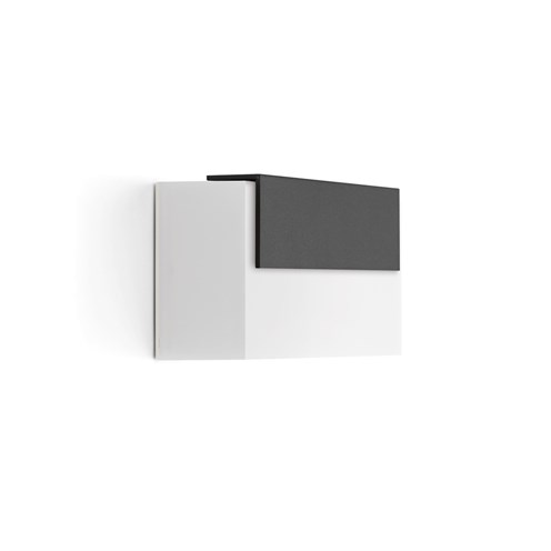Lombardo+Art 100 Top LED 10W 484lm 3000K, IP66, välisvalgusti, antratsiit