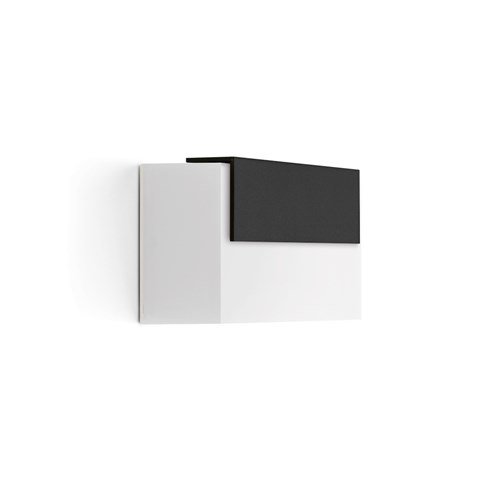 Lombardo+Art 100 Top LED 10W 484lm 3000K, IP66, välisvalgusti, must