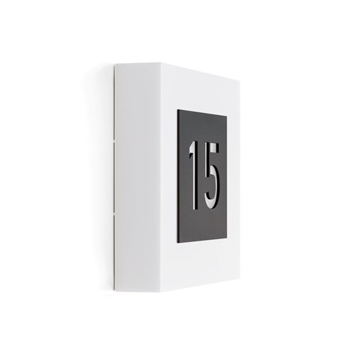 Lombardo+Art 250 Code LED 17W 2040lm 3000K, IP66, välisvalgusti, antratsiit
