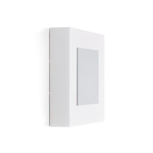 Lombardo+Art 250 Mask LED 17W 1296lm 3000K, IP66, välisvalgusti, alumiiniumvärvi
