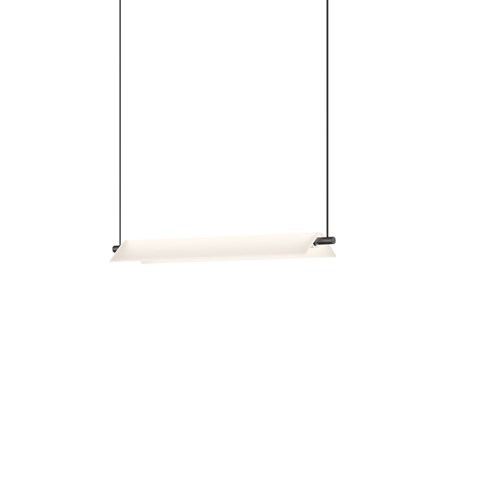 Vibia+Asia LED 5,6W 553lm 2700K CRI>90, hämardatav DALI, rippvalgusti, must (NCS S 8500-N)