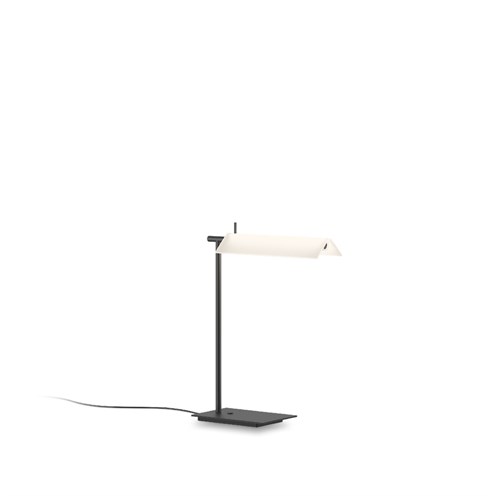 Vibia+Asia LED 3,4W 331lm 2700K CRI>90, hämardatav Push dim, lauavalgusti, must (NCS S 8500-N)