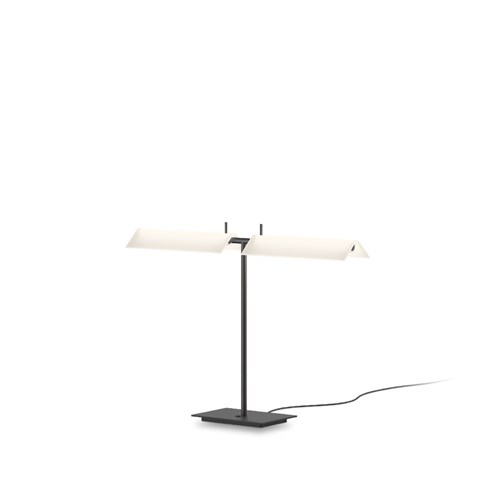 Vibia+Asia LED 6,8W 662lm 2700K CRI>90, hämardatav Push dim, lauavalgusti, must (NCS S 8500-N)