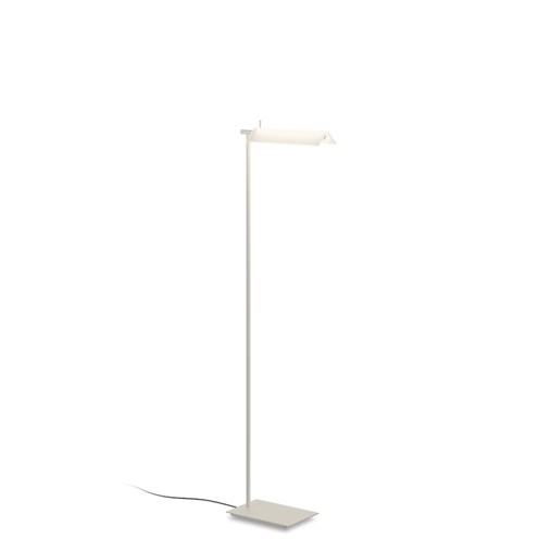 Vibia+Asia LED 3,4W 331lm 2700K CRI>90, hämardatav Push dim, põrandavalgusti, valge (NCS S 0502-Y50R)