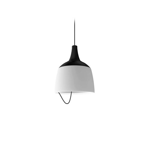 Robin+Barna Petita LED 18W 1040lm 3000K CRI>90, rippvalgusti, matt must/matt valge