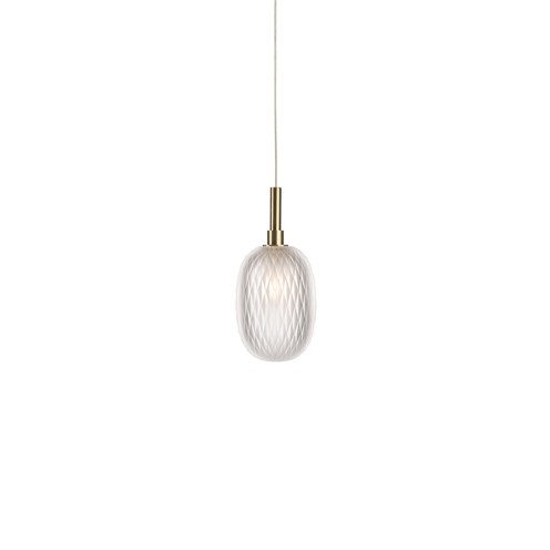 Bomma+Metamorphosis Single Pendant Small max. 1,2W G4 (komplektis 1,2W 100lm 2700K CRI>90), rippvalgusti, klaar, harjatud kuld