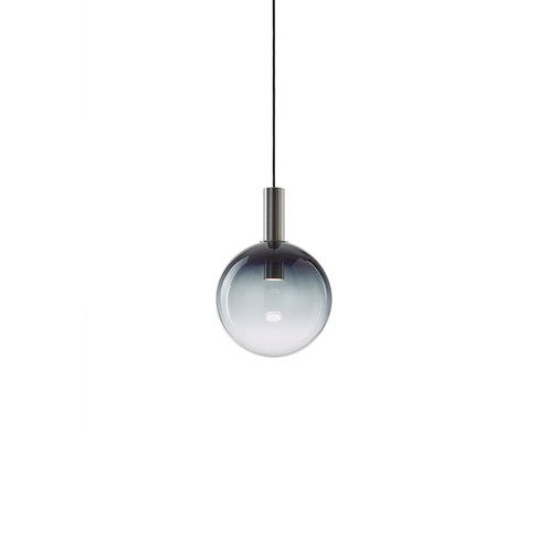 Bomma+Divina Pendant max. 8W GU10 (komplektis 4W 624lm 2700K CRI>90), rippvalgusti, suitsune, harjatud hõbedane
