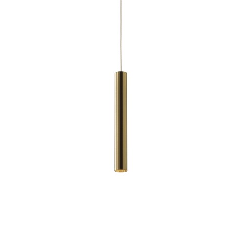 Bomma+Beam LED 3,8W 214lm 2582K CRI>93 32°, hämardatav, rippvalgusti, harjatud kuld, laerosett tellida eraldi