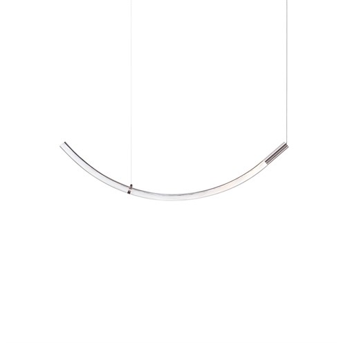 Bomma+Flare Pendant Type C LED 4W 400lm 2700K CRI>90, hämardatav DALI, rippvalgusti, harjatud hõbedane
