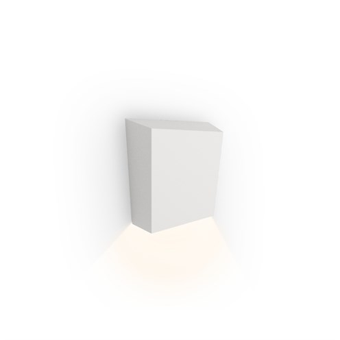 Vibia+Break Plus LED 1W 56lm 2700K CRI>90, IP65, välisvalgusti, kruntvärv tooni (RAL 9016)