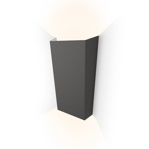 Vibia+Break Plus LED 2x4W 227lm 2700K CRI>90, IP65, välisvalgusti, grafiitmust (NCS S 8000-N)