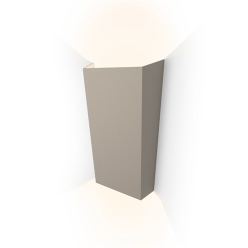 Vibia+Break Plus LED 2x4W 227lm 2700K CRI>90, IP65, välisvalgusti, beež (NCS S 4005-Y50R)