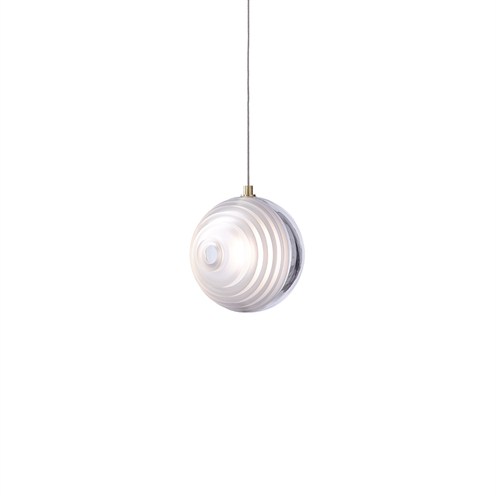 Bomma+Dark & Bright Star Pendant Large max. 1,2W G4 (komplektis 1,2W 100lm 2700K CRI>90), rippvalgusti, valge/harjatud kuld