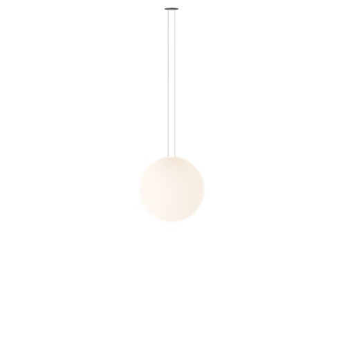 Vibia+Circus Solo Volumetric Diffuser LED 19,6W 2143lm 2700K CRI>90, hämardatav Push/DALI, rippvalgusti, must riputi