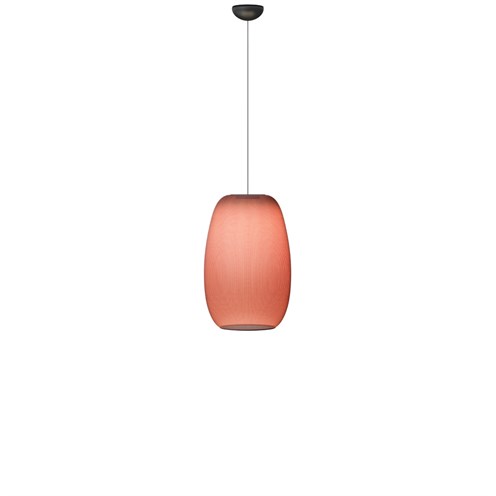 Vibia+Closer Ø49 LED 26W 2600lm 2700K CRI>90, hämardatav DALI, IP44, rippvalgusti, terra punane (NCS S 4040-Y70R), riputi 2m