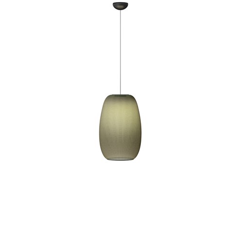 Vibia+Closer Ø49 LED 26W 2600lm 2700K CRI>90, hämardatav DALI, IP44, rippvalgusti, roheline (NCS S 7010-G30Y), riputi 2m