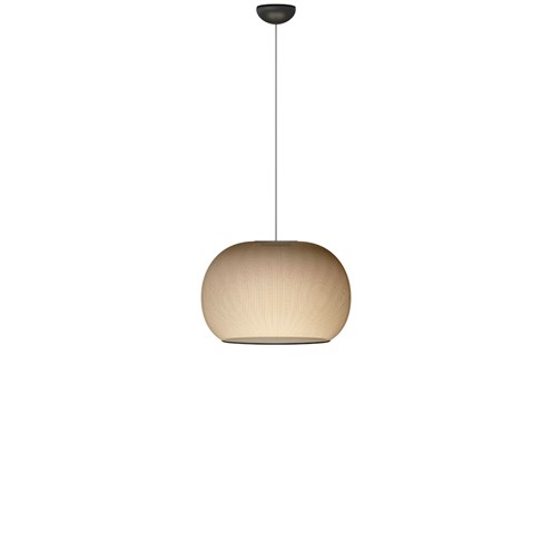 Vibia+Closer Ø68 LED 26W 2600lm 2700K CRI>90, hämardatav DALI, IP44, rippvalgusti, beež (NCS S 4005-Y50R), riputi 2m