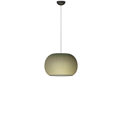 Vibia+Closer Ø68 LED 26W 2600lm 2700K CRI>90, hämardatav DALI, IP44, rippvalgusti, roheline (NCS S 7010-G30Y), riputi 2m