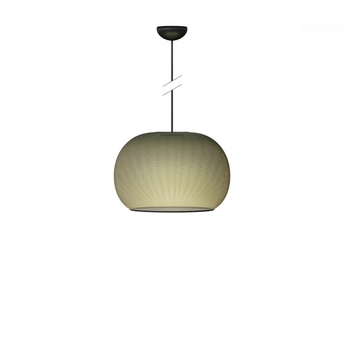 Vibia+Closer Ø68 LED 26W 2600lm 2700K CRI>90, hämardatav DALI, IP44, rippvalgusti, roheline (NCS S 7010-G30Y), vars 1/1,5m