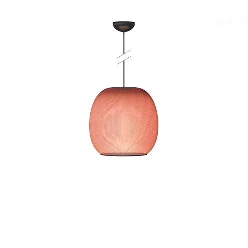 Vibia+Closer Ø56 LED 26W 2600lm 2700K CRI>90, hämardatav DALI, IP44, rippvalgusti, terra punane (NCS S 4040-Y70R), vars 1/1,5m