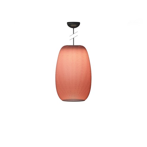 Vibia+Closer Ø49 LED 26W 2600lm 2700K CRI>90, hämardatav DALI, IP44, rippvalgusti, terra punane (NCS S 4040-Y70R), vars 1/1,5m
