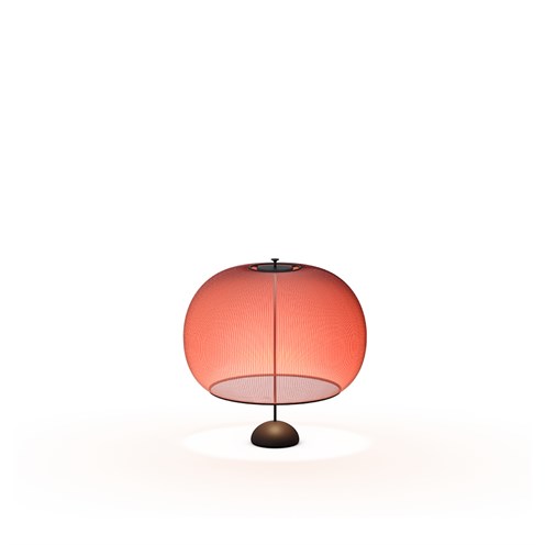 Vibia+Closer Ø68 LED 6W 1440lm 2700K CRI>90, hämardatav Push dim, IP65, põrandavalgusti, terra punane (NCS S 4040-Y70R)