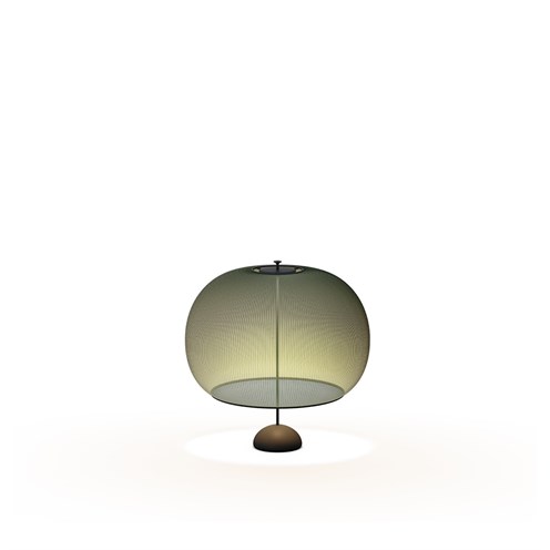 Vibia+Closer Ø68 LED 6W 1440lm 2700K CRI>90, hämardatav Push dim, IP65, põrandavalgusti, roheline (NCS S 7010-G30Y)