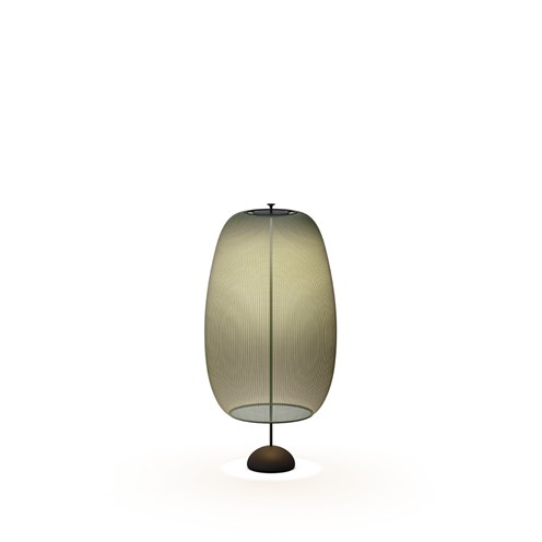 Vibia+Closer Ø49 LED 6W 1440lm 2700K CRI>90, hämardatav Push dim, IP65, põrandavalgusti, roheline (NCS S 7010-G30Y)